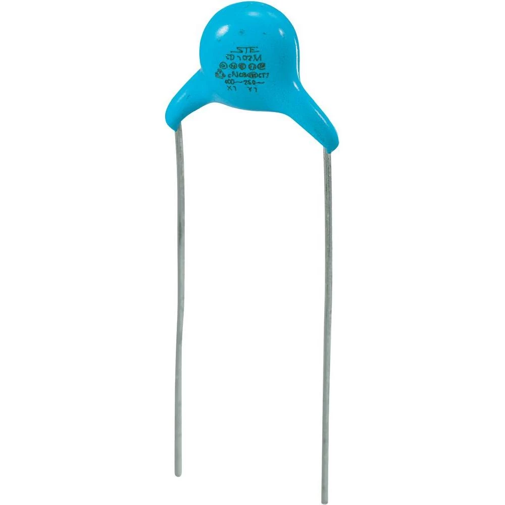 Keramički kondenzator Y1 raster 10 mm 1000 pF 400 VAC 10 % slika