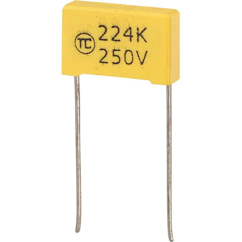 MKS Kondenzator raster 15 mm 0.22F 250 V/DC slika