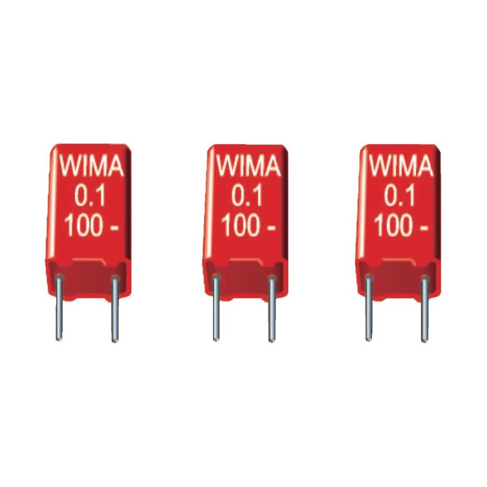 Wima MKS 2 Minijaturni kondenzator raster 5 mm 0.068F 63 V/DC/40 V/AC 20 % slika