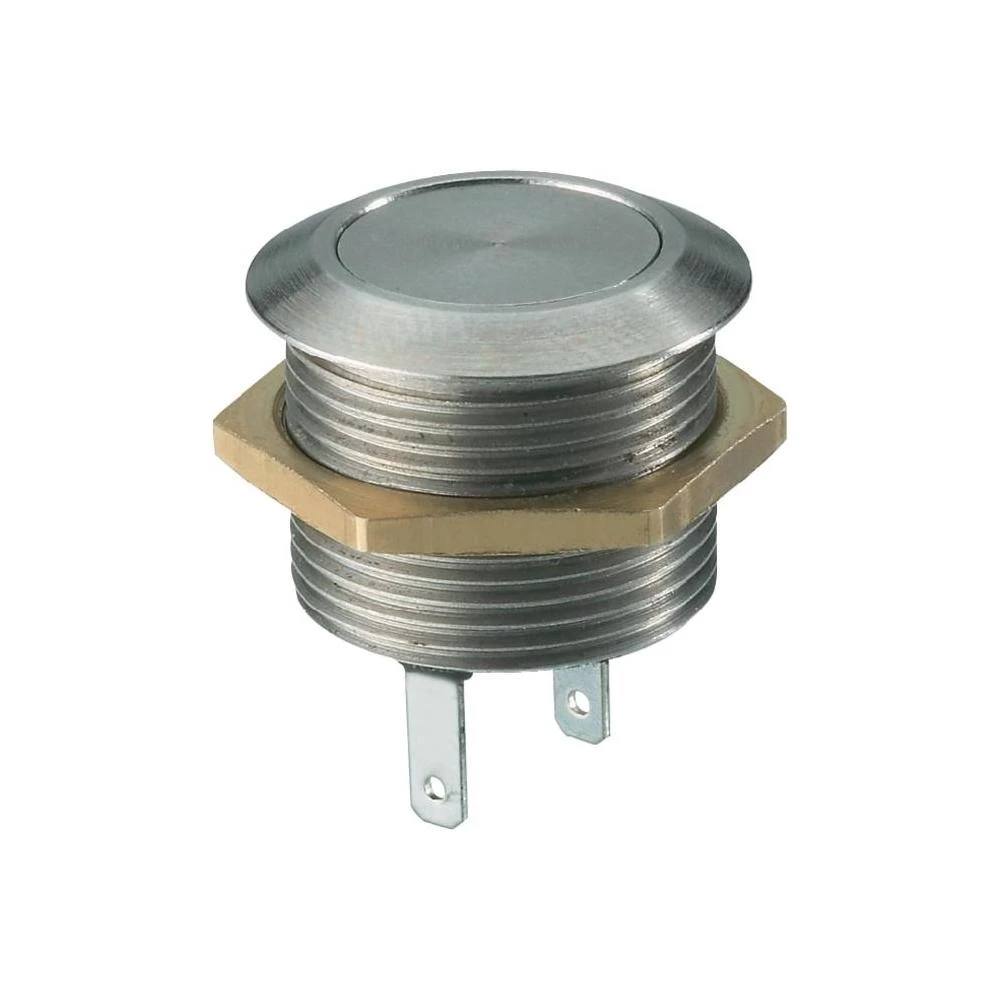 Tipka od pelmenitog čelika MSW1801 1 polni uklop/isklop 12V/DC5mA slika