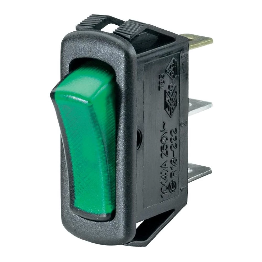 Klecna sklopka R13-222B-01 crna/crvena 250VAC CI slika