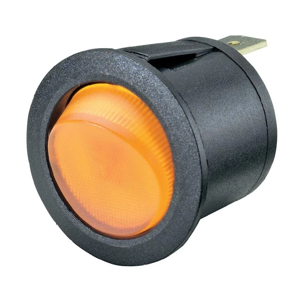 SCI Klecna sklopka 250 V/AC 10A R13-223B-01 žuta (250 V/AC 150KR) 1 x uklop/iskl slika