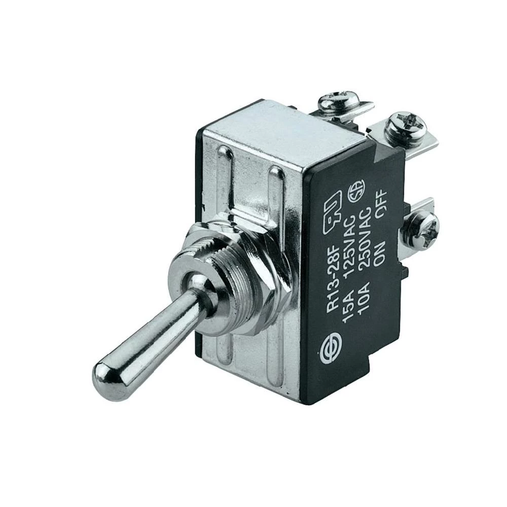 SCIPrevjesna sklopka 250 V/AC10 A R13-28E-06 2 x uklop/isklop/uklop slika