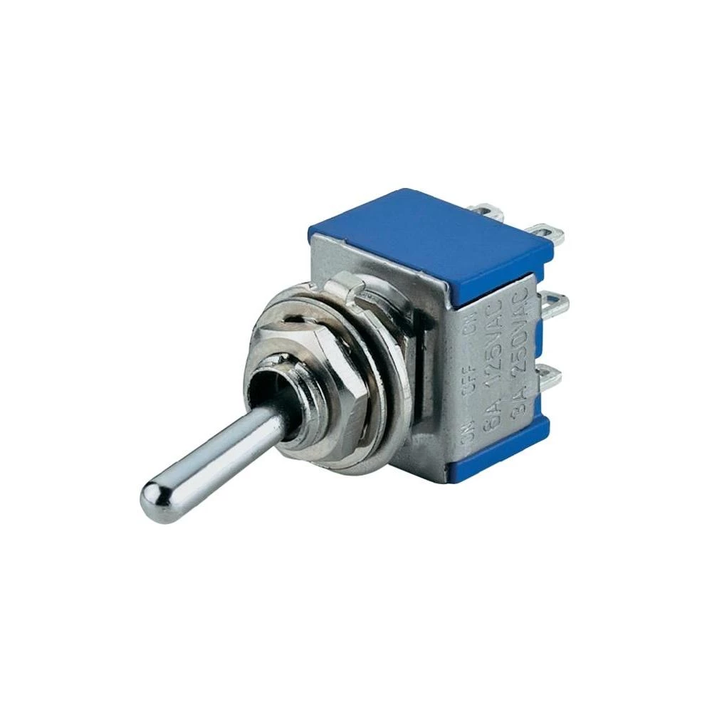 SCIPrevjesna sklopka 250 V/AC3 A 2-polna TA203A1 2 x uklop/isklop/uklop slika