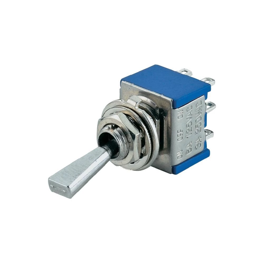 SCIPrevjesna sklopka 250 V/AC3 A 2-polna TA203F1 2 x uklop/isklop/uklop slika