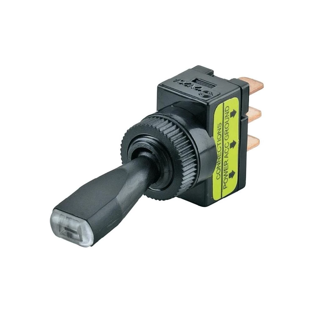 SCI Automobilski prevjesni prekidač 12V/DC 20 A R13-61L crveni uklop/isklop slika