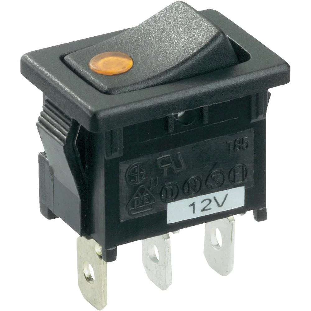 SCI Klecna sklopka, 10 A R13-66B2-02 B/B zelena uklop/isklop250 V/AC 6 A slika