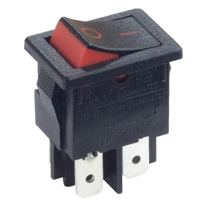 Arcolectric Minijaturna klecnasklopka 250 V/AC 10 A H8550XBAAA 2 x uklop/isklop slika