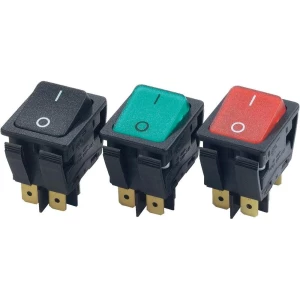 Arcolectric "Snap-In" Klecna sklopka 250 V/AC 16 A C6053ALNAF 2 x uklop/isklop slika