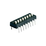 Tivity Kodirna sklopka 1825057-1 2-polna RM2,54 24 V/DC 100mA