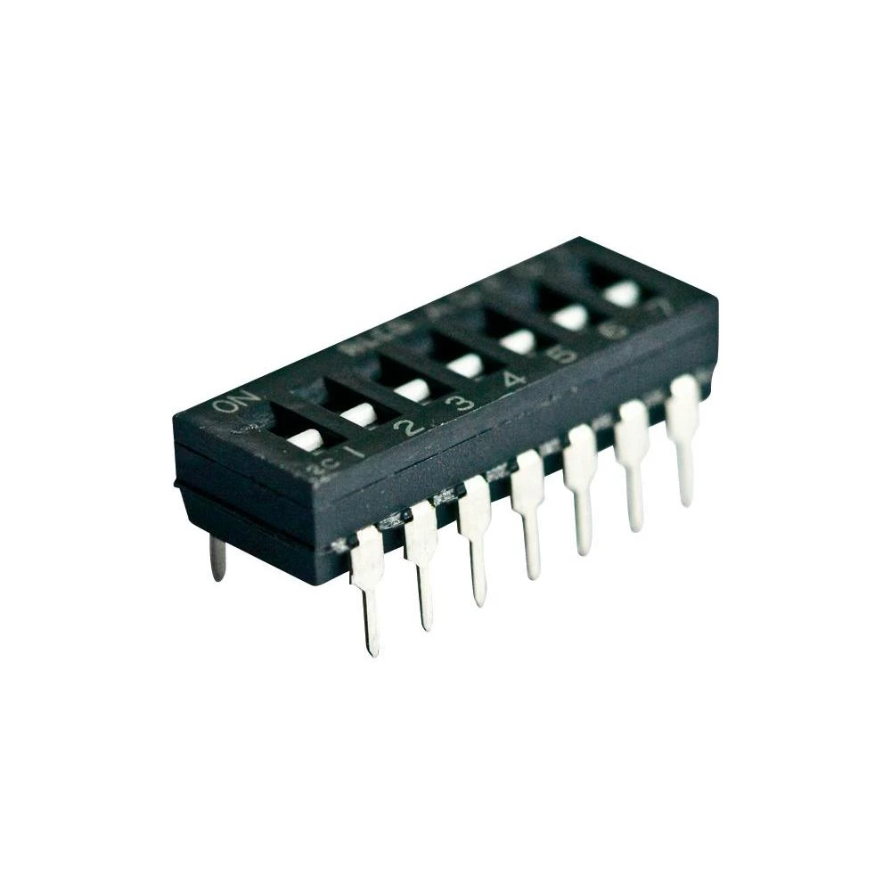 Tivity Kodirna sklopka 1-1825002-3 8-polna RM2,54 24 V/DC 100 mA slika