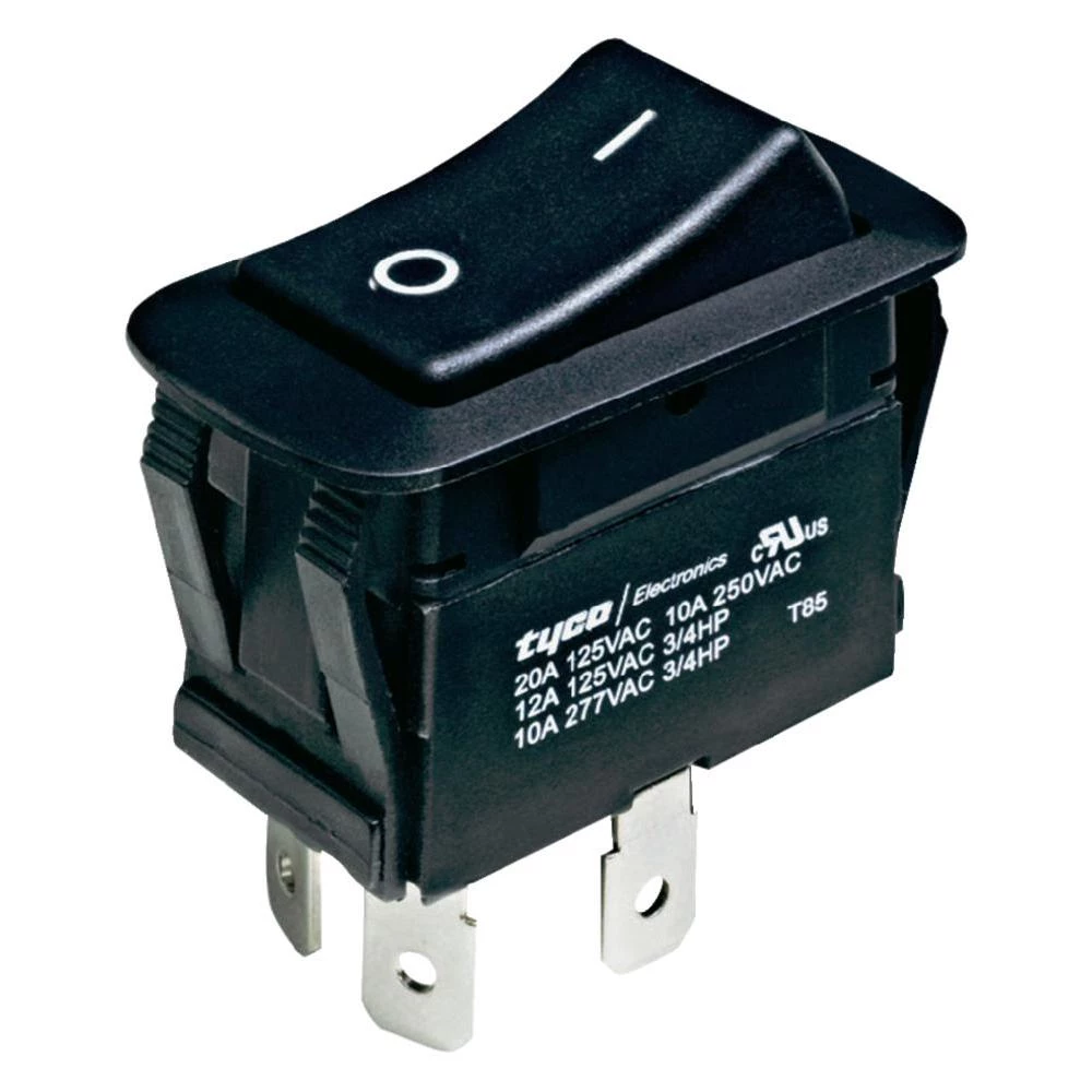 Tivity Klecna sklopka 250 V/AC10 A PRC 1571095-2 uklop/isklop slika