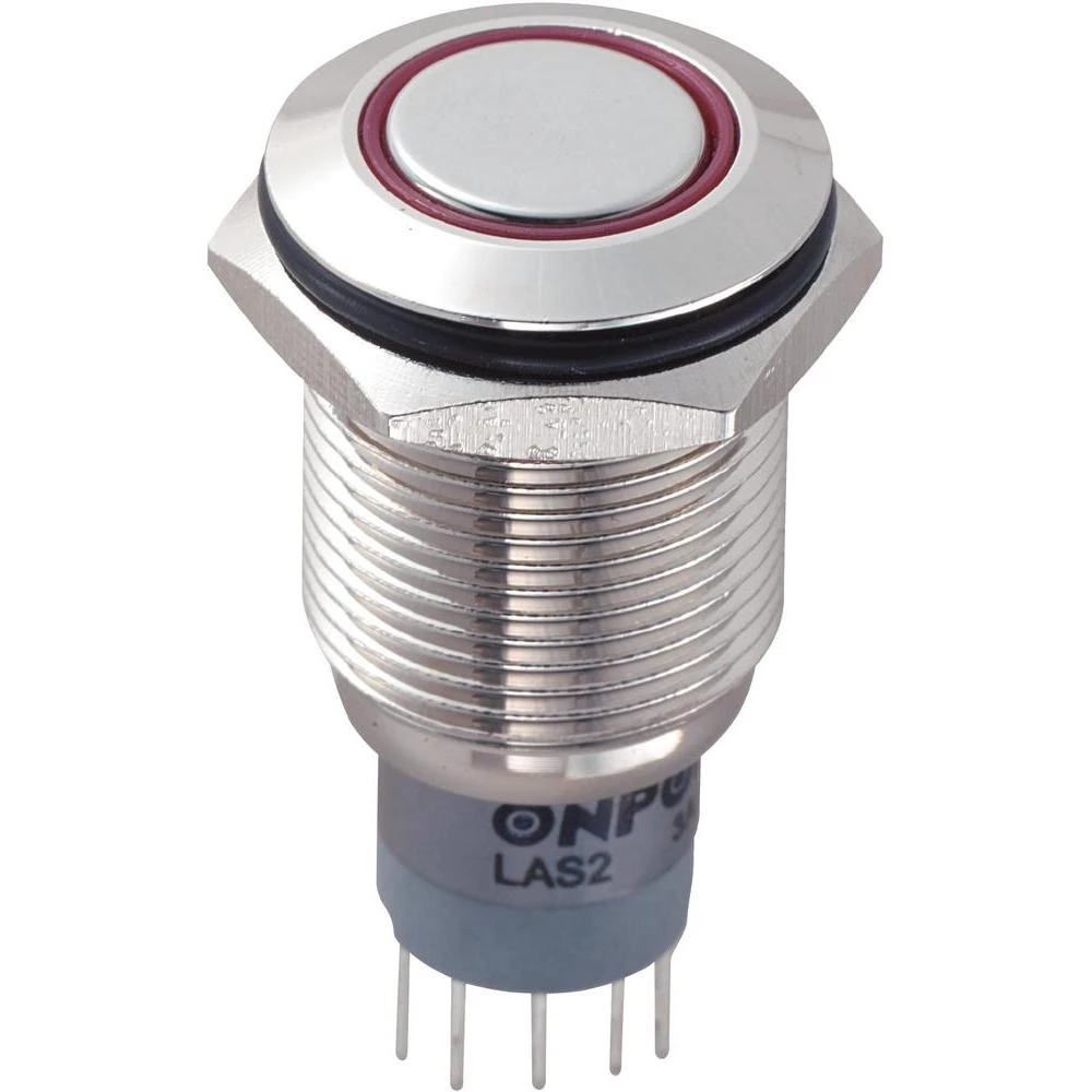 Sklopka sa zaštitom od vandalizma, 16 mm 250 V/AC 3 A, osvjetljena slika