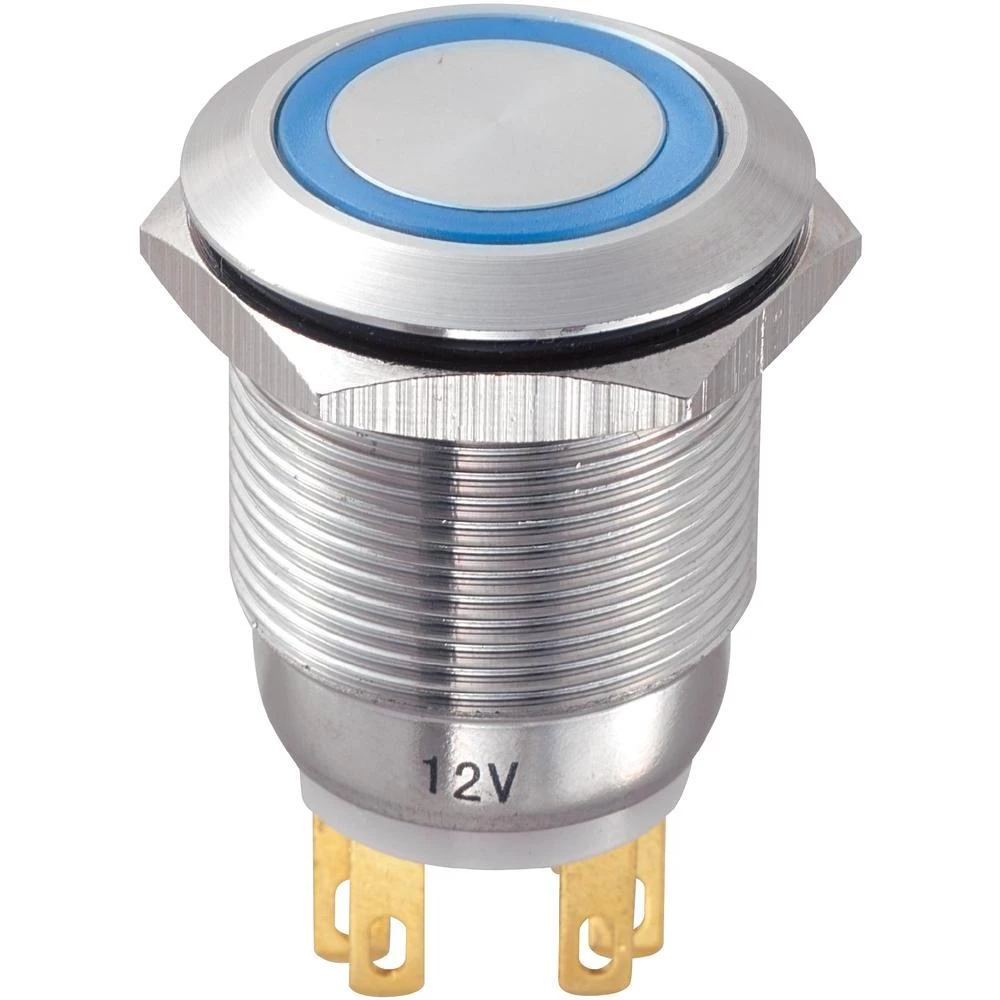 Tipka sa zaštitom od vandalizma s osvjetljenjem 1 x isklop/(uklop) 250 V/AC3 A slika