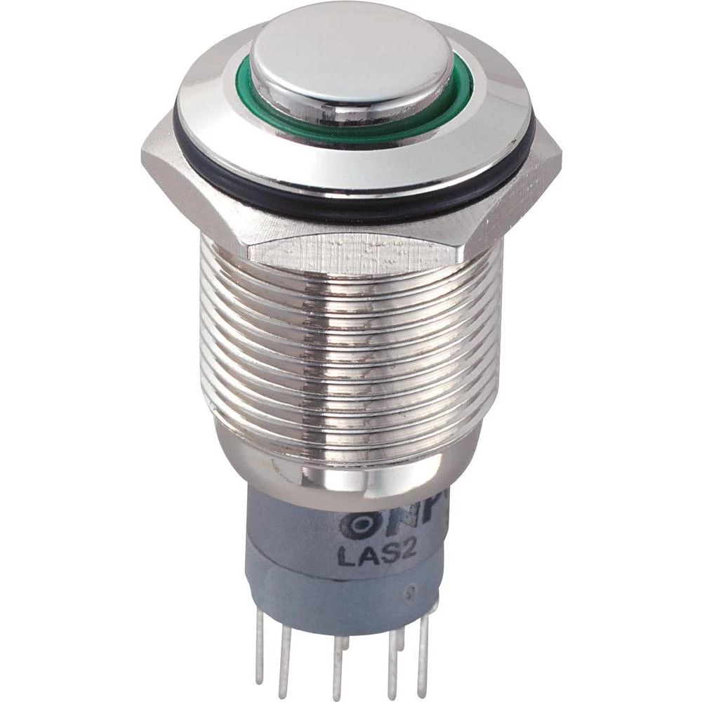 Sklopka sa zaštitom od vandalizma, 16 mm 250 V/AC 3 A, osvjetljena slika