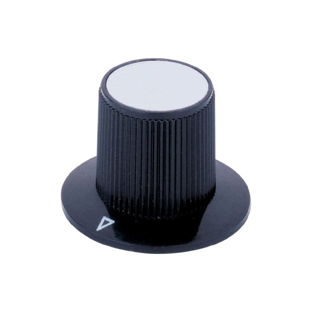 Rotirajuće dugme crno promjer osi 6 mm slika