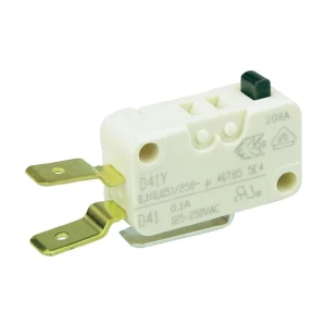 Cherry SW-tches Minijaturni prekidač D4 250 V/AC D413-V3AA 1preklopni kontakt slika