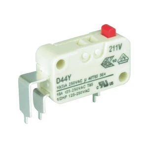 Cherry SW-tches Minijaturni prekidač D4 250 V/AC D443-P4AA 1preklopni kontakt slika