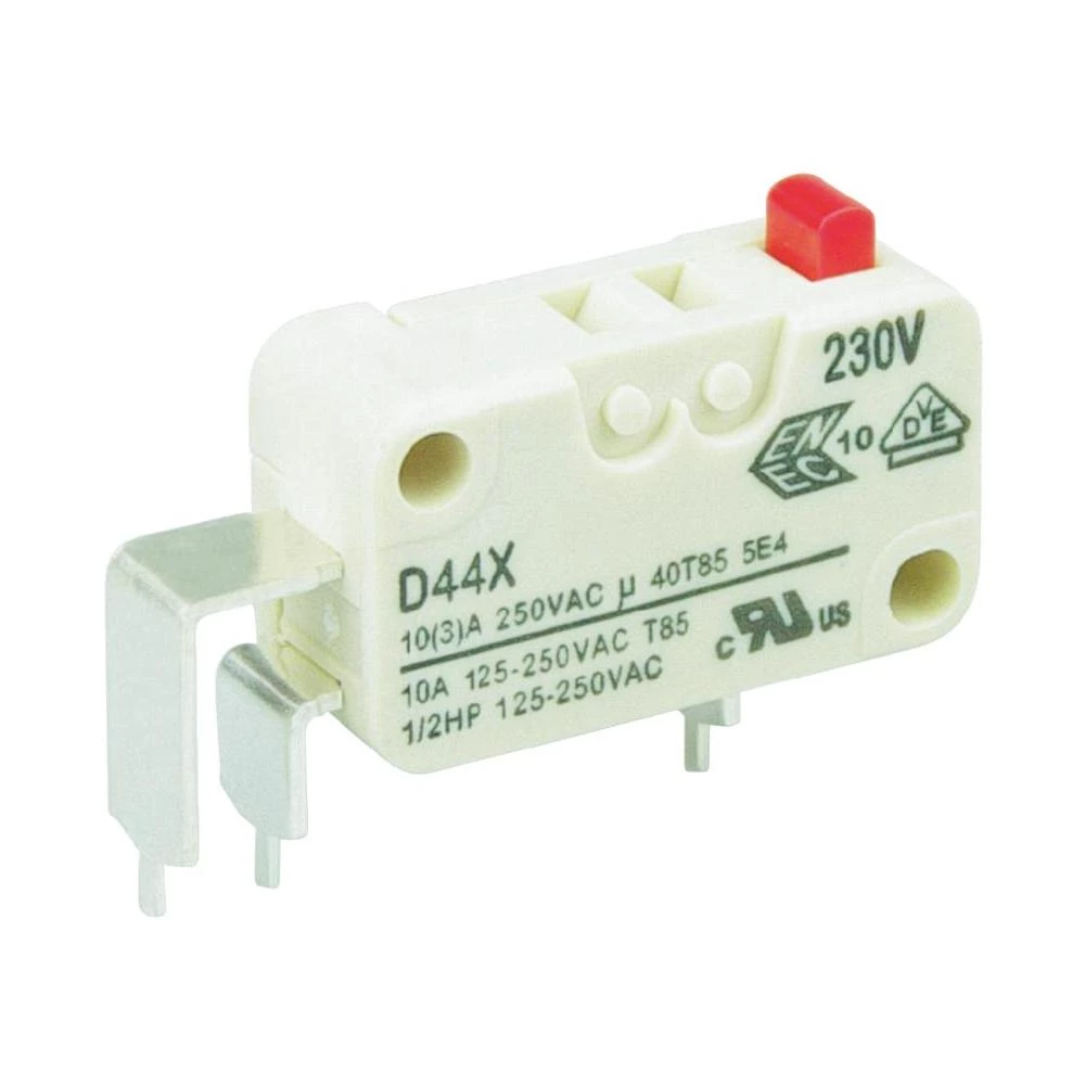 Cherry SW-tches Minijaturni prekidač D4 250 V/AC D449-P4AA 1preklopni kontakt slika