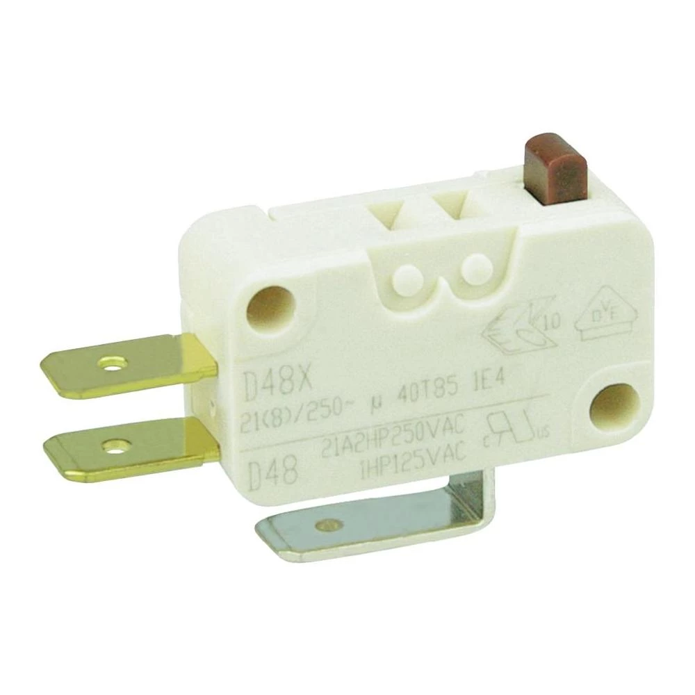 Cherry SW-tches Minijaturni prekidač D4 250 V/AC D489-V1AA 1preklopni kontakt slika
