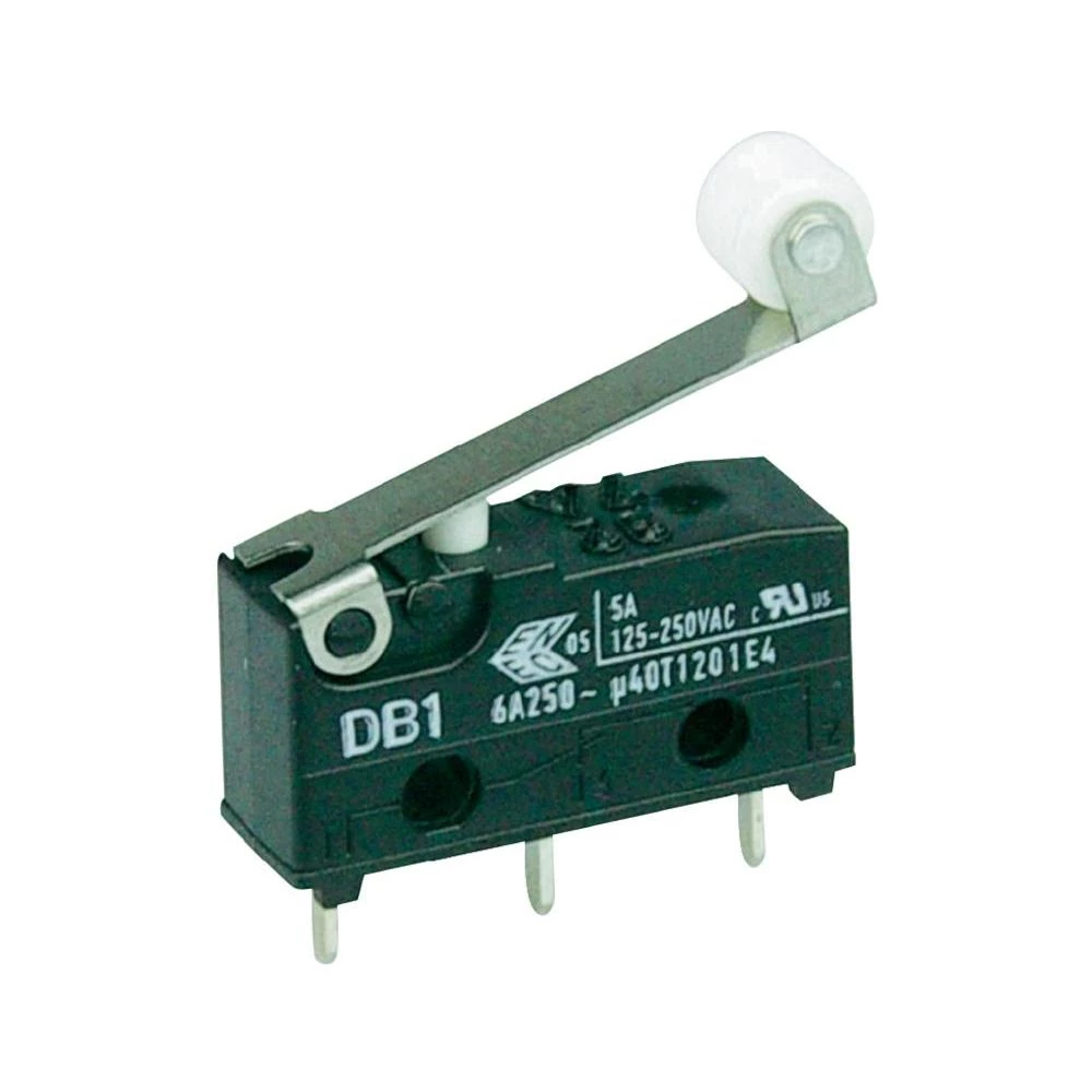 Cherry SW-tches Subminijaturni prekidač DB1 250 V/AC DB1C-C1RC 1 preklopni konta slika