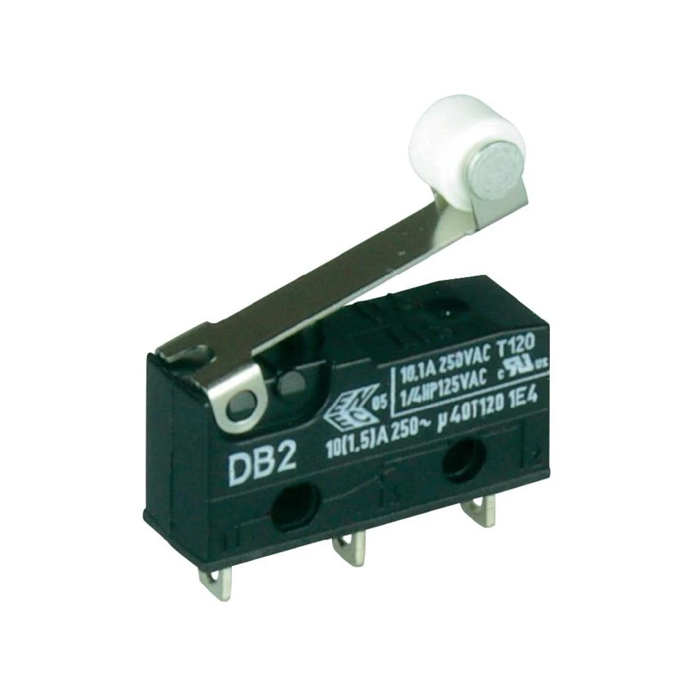Cherry SW-tches Subminijaturni prekidač 250 V/AC DB2 DB2C-A1RB 1 preklopni konta slika