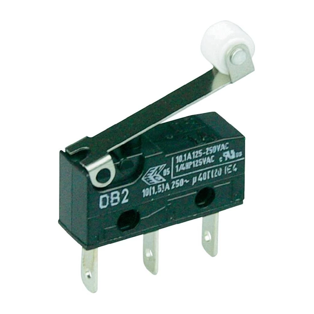 Cherry SW-tches Subminijaturni prekidač 250 V/AC DB2 DB2C-B1RC 1 preklopni konta slika