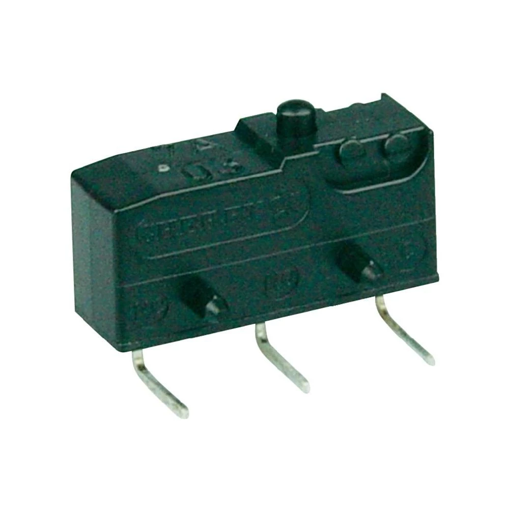 Cherry SW-tches Subminijaturni prekidač 250 V/AC DB2 DB2C-D3AA 1 preklopni konta slika