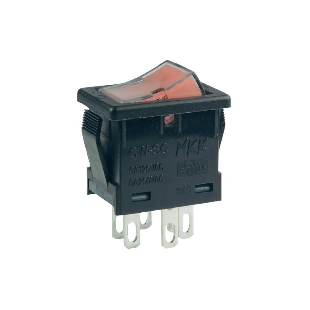 NKK SW-tches Klecna sklopka osvjetljenja CWS 250 V/AC 6 A CWSC11JDADS 1 x uklop/ slika