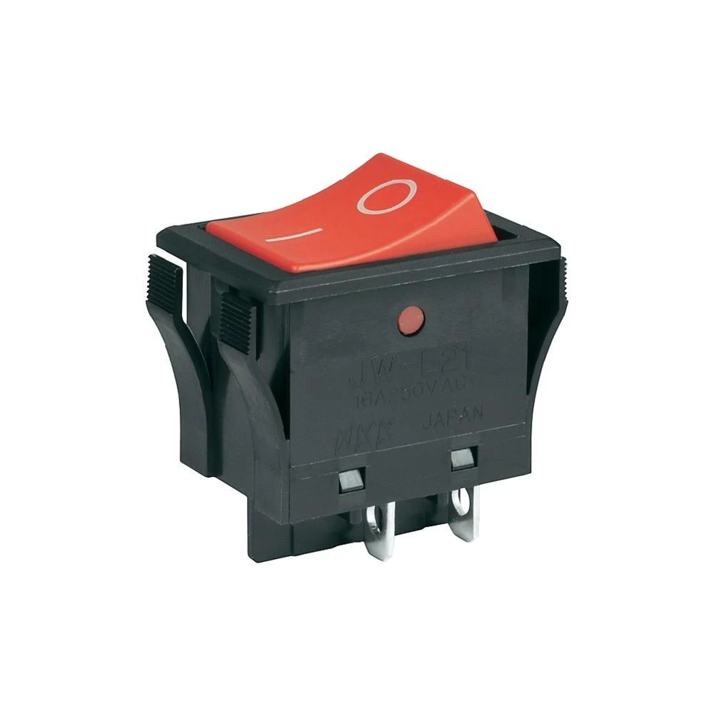 NKK SW-tches Klecna sklopka 250 V/AC 16 A serije JWL JWL21RAA/UC 2 x uklop/isklo slika