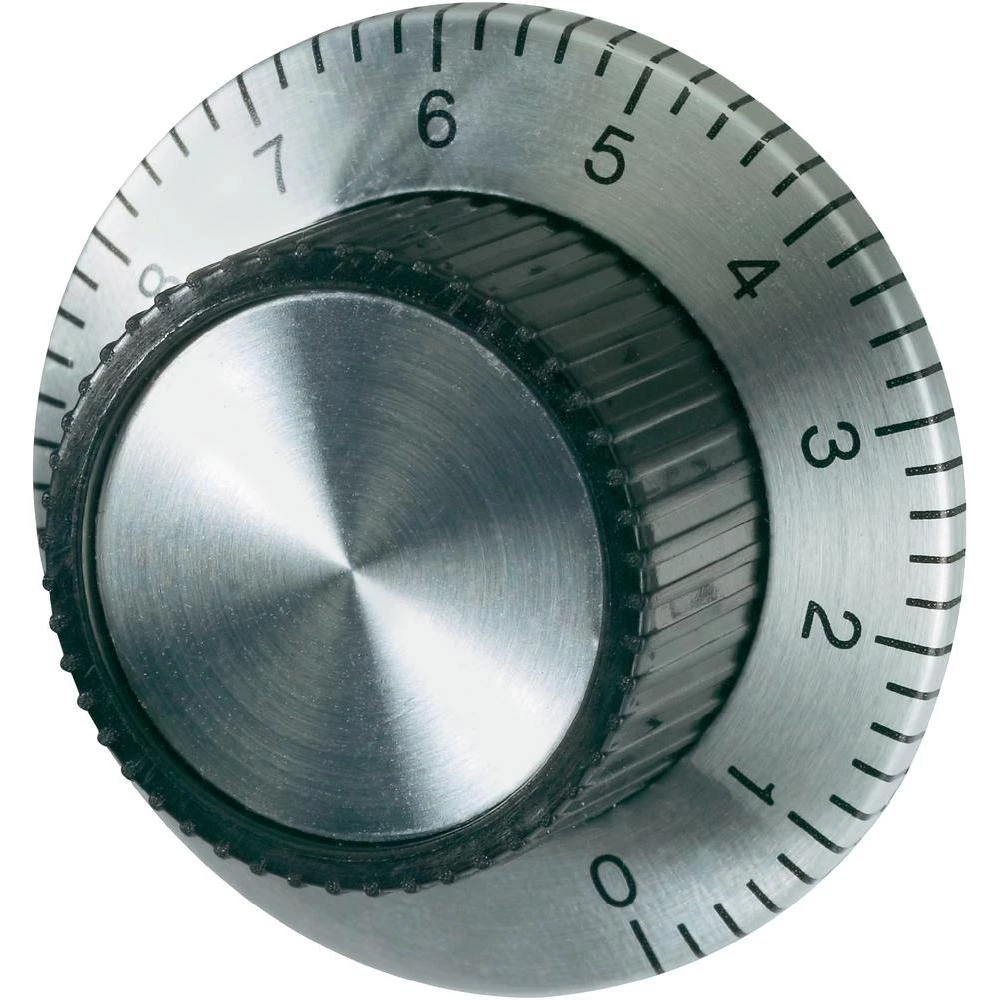 Univerzalno dugme za uređaje s ljestvicom eloksiran aluminij promjer osi 7 slika