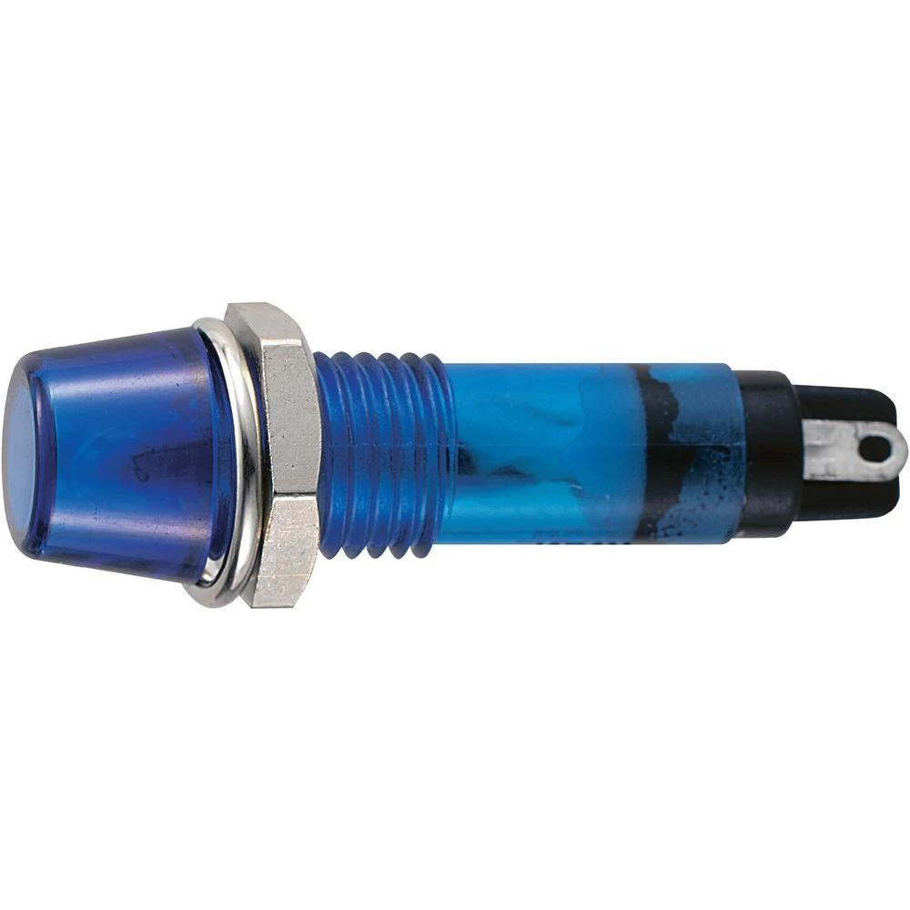 Standardnana signalna svjetiljka, 12 V/AC, plava slika