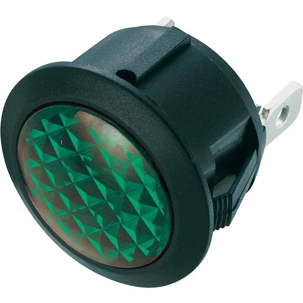 Neonsko signalno svjetlo 230 V/AC, zeleno slika