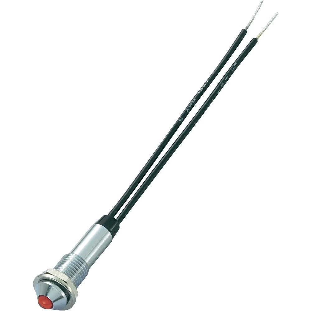 Neonsko miniaturno signalno svjetlo 230 V/AC, crveno, Sedeco slika