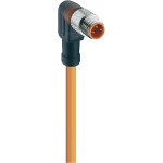 Priključni kablovi za senzor/aktor, konektor M8, ugaoni RKMWV3-06/5 M naranđasta