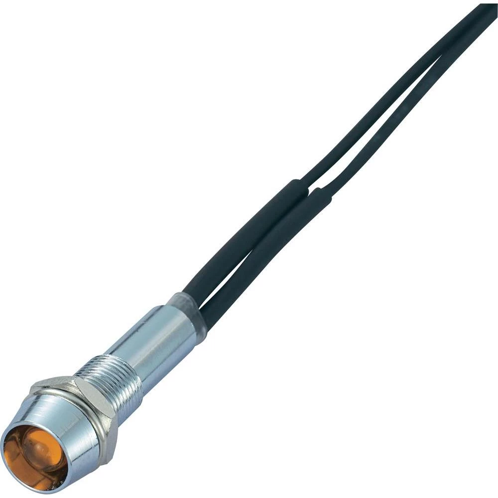 Miniaturno signalno svjetlo, 230 V/AC, naranđasto slika