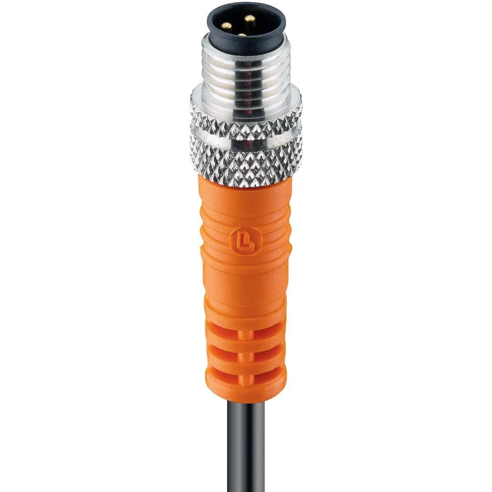 Aktuatorsko-senzorski konektorM8, ravan s slobodnim krajem,br. polova: 3 slika