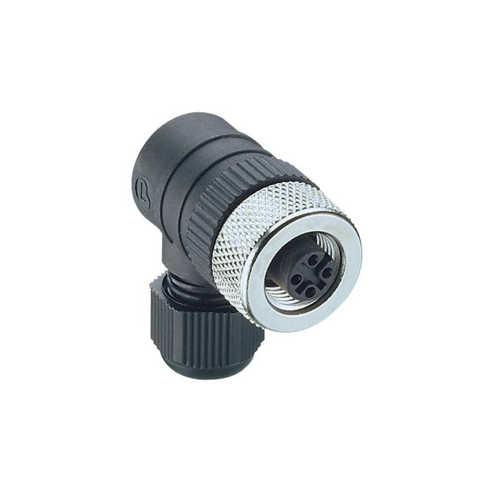 enski konektor za kablove, mogućnost konfekcioniranja, M12RKCW 5/7 crni slika