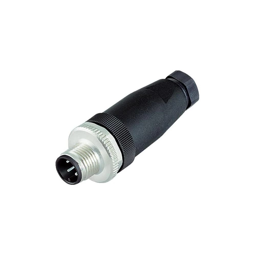 Aktuatorsko-senzorski konektorM12, ravan s navojem 713-99-0525-14-04 Binder slika