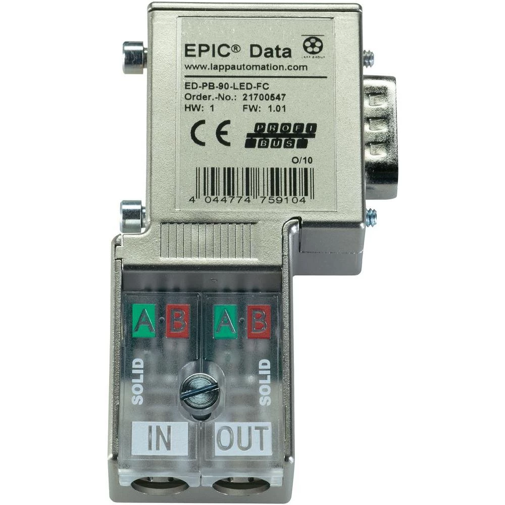Konektor EpicR Data Profibus sa brzim priključkom - ED-PB-90-PG-LED-FC LappKa slika