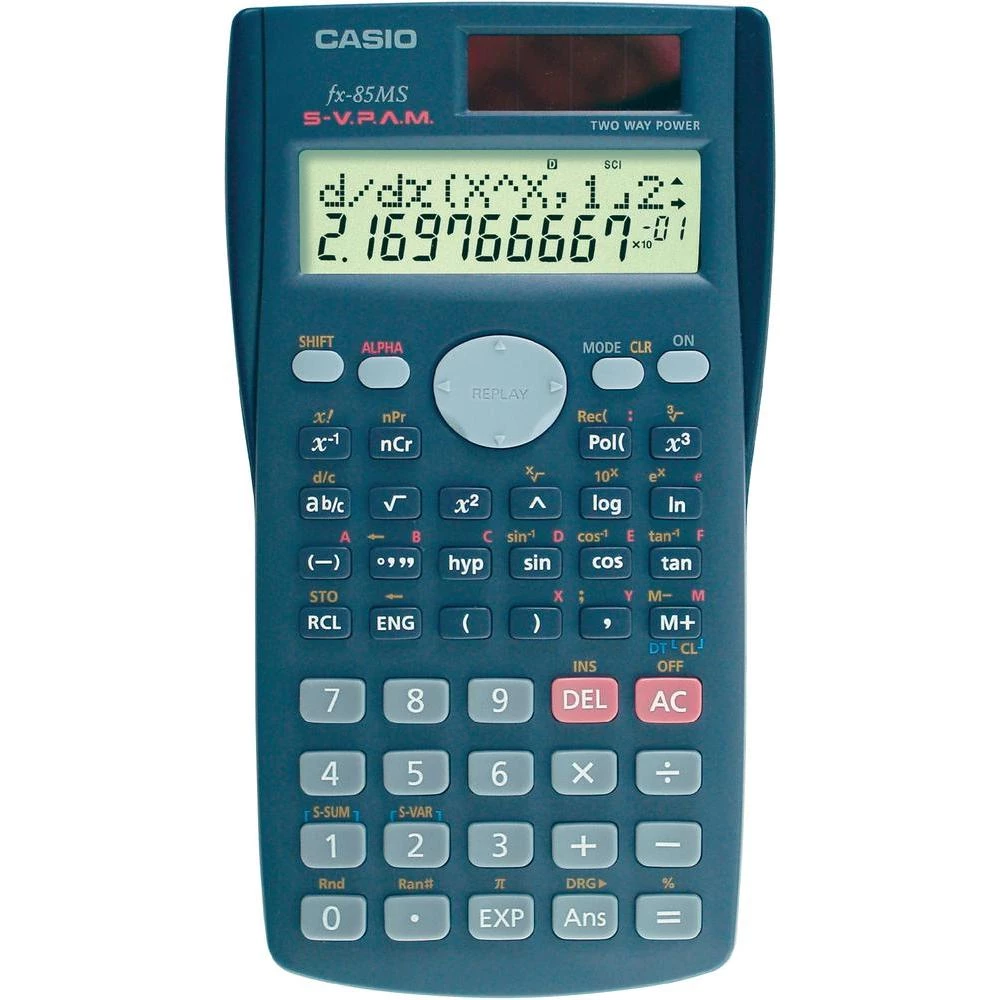 Casio kalkulator za školu FX-85MS slika