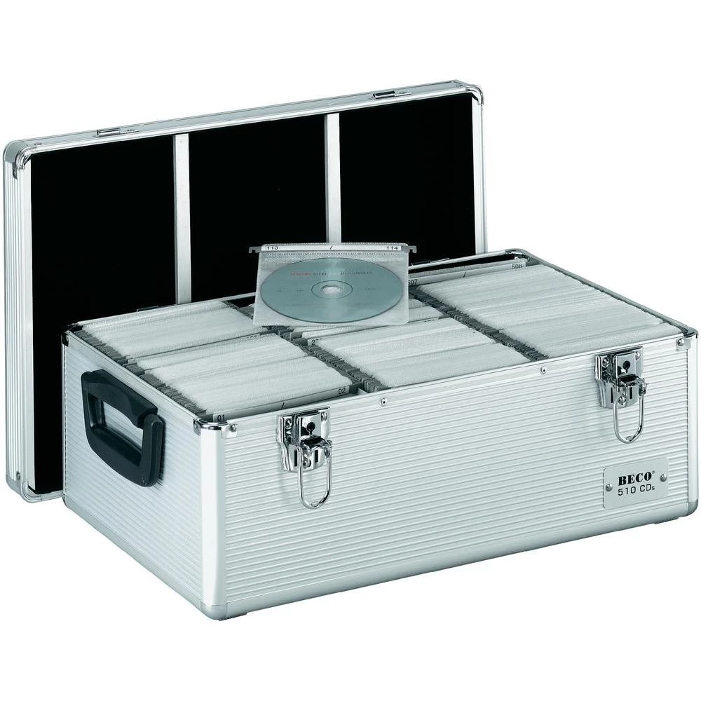 Aluminijski CD kofer za 510 CD/DVD medija slika