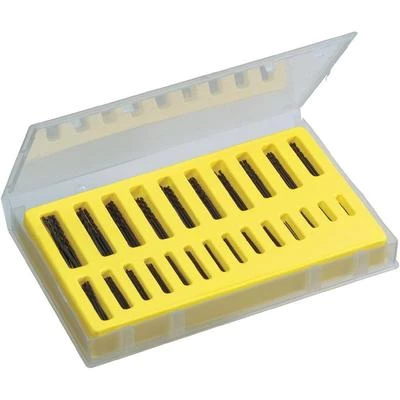 Kutija sa spiralnim svrdlima HSS DIN 338 O 0,4 - 3,2 mm, 150 komada slika