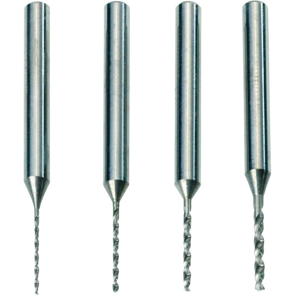 Komplet specijalnih svrdla za tvrde metale od 4 dijela. slika