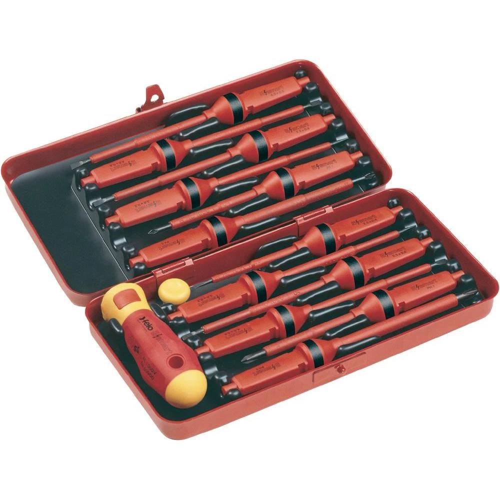 Komplet od 13 komada izmjenjivih oštrica s oznakom ispitane sigurnosti VDE slika