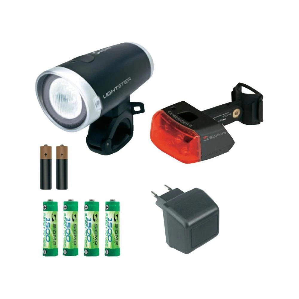 Komplet svjetiljki za bicikl Lightster i Cuberider II slika
