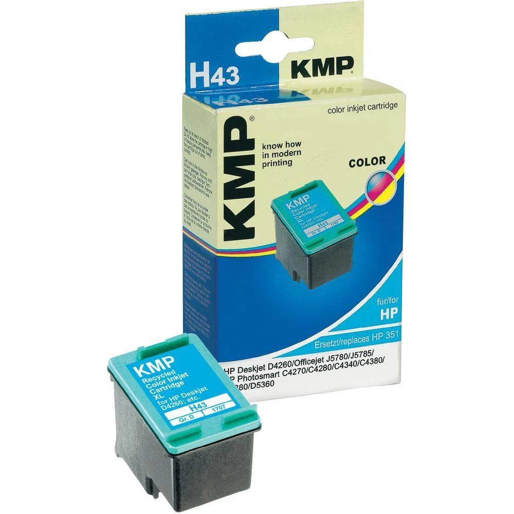 KMP patrona za ispis/tinta H43= HP CB338EE (351XL) boja slika