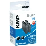 KMP patrona za ispis/tinta E121D / 1616,0021 /zamjena za EPS-n, Schwarz,