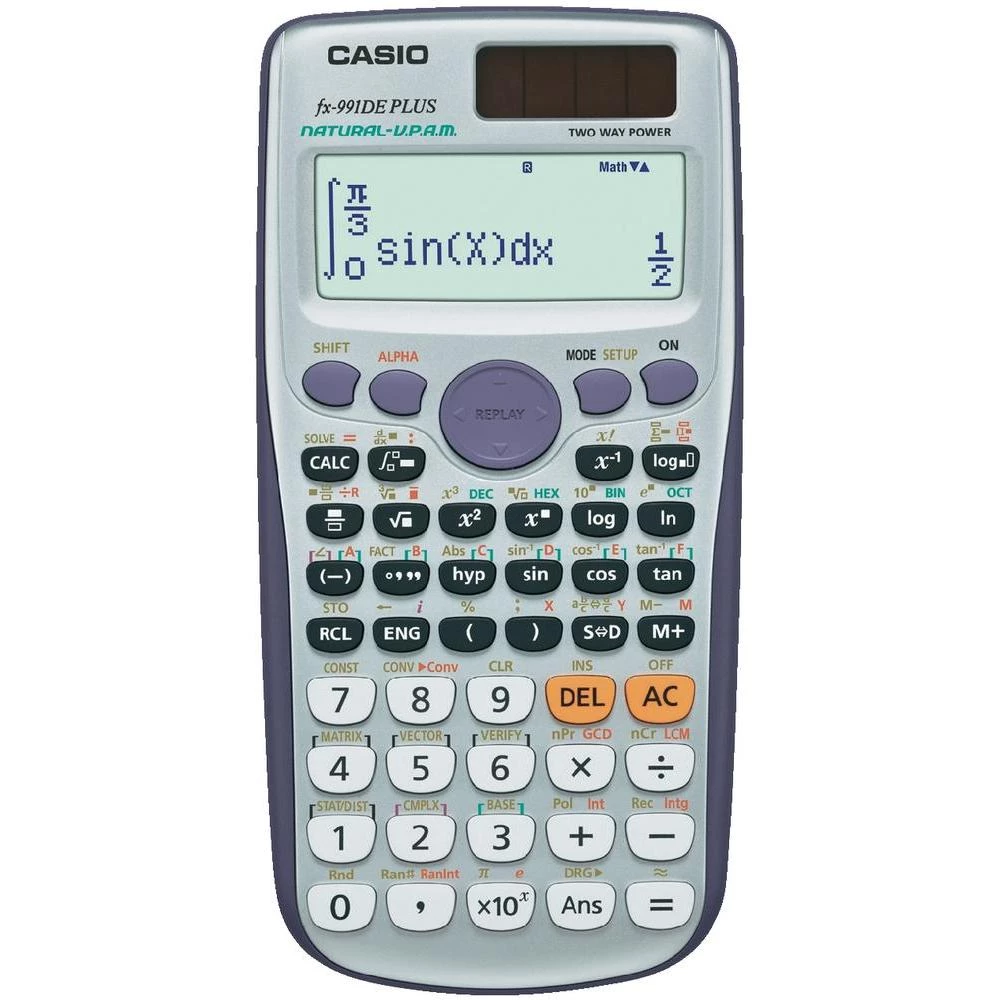 kolski kalkulator Casio FX-991DE PLUS slika