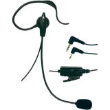 Slušalice sa savitljivim mikrofonom VOX/PTT, dvostruki utikač